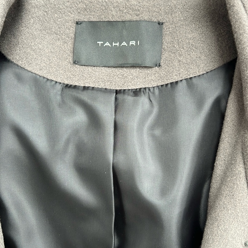 Tahari Loro Piana Italy Wool Coat Size 10 - Picture 9 of 17